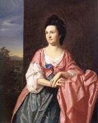 John Singleton Copley Mrs.Sylvester oil on canvas